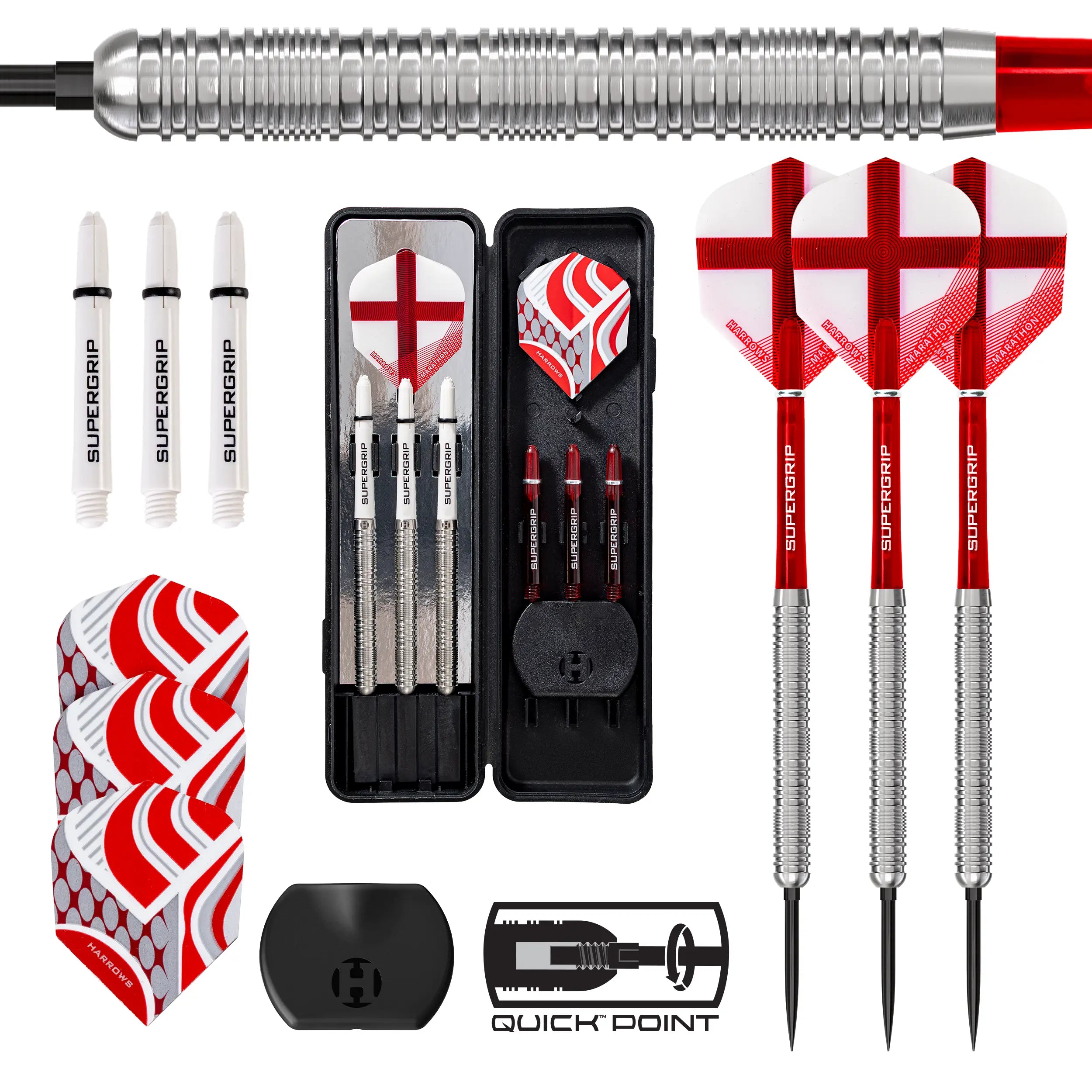 harrows-beautiful-game-england-steeldarts-23g-90-tungsten image 1