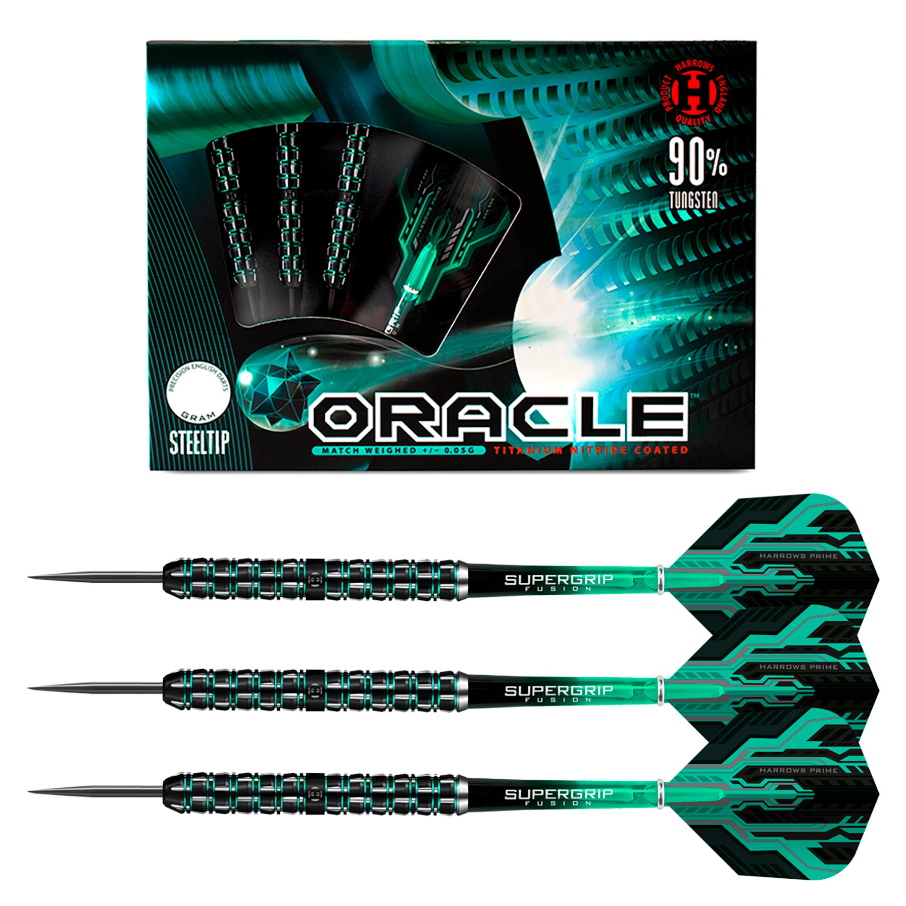 harrows-oracle-90-22gr-steeldart-tungsten-grip image 1