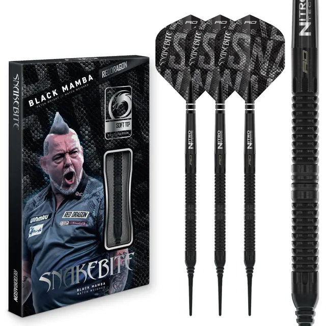 red-dragon-peter-wright-black-mamba-18g-softdart-90-tungsten image 1