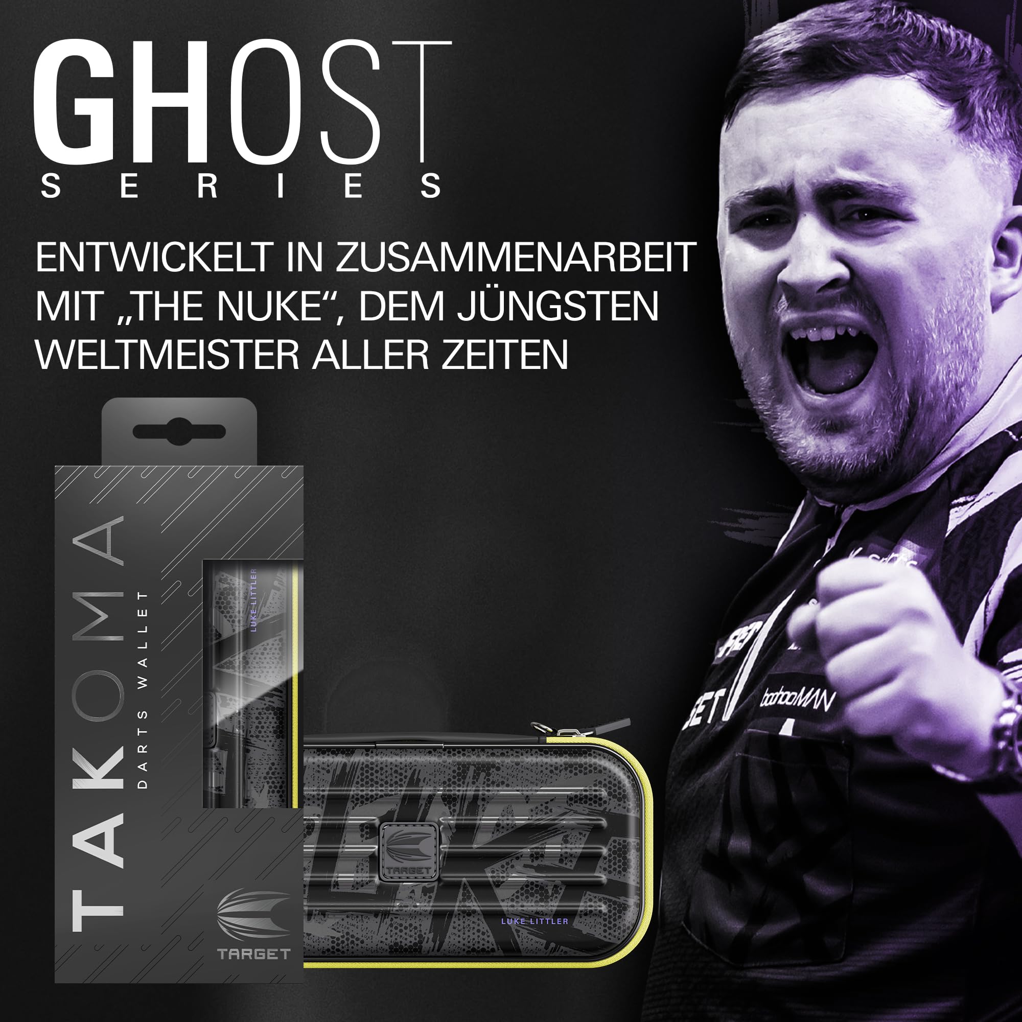 target-luke-littler-ghost-takoma-wallet-regular-dart-etui image 2