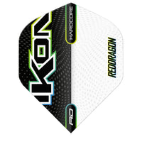 red-dragon-ikon-black-white-hardcore-standard-flights-12er image 3