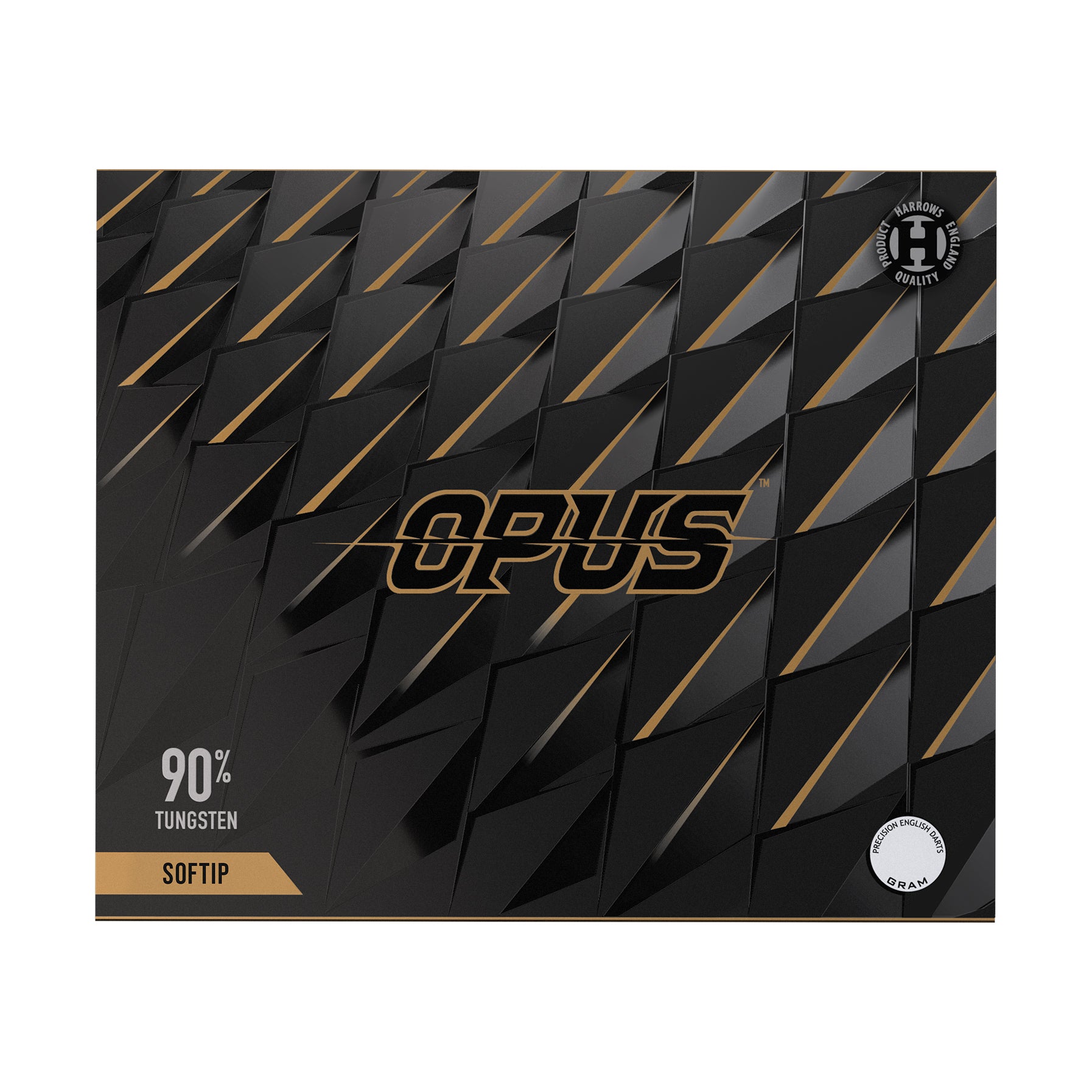 harrows-opus-90-softdarts-18g-titan-gun-metal-gold image 5