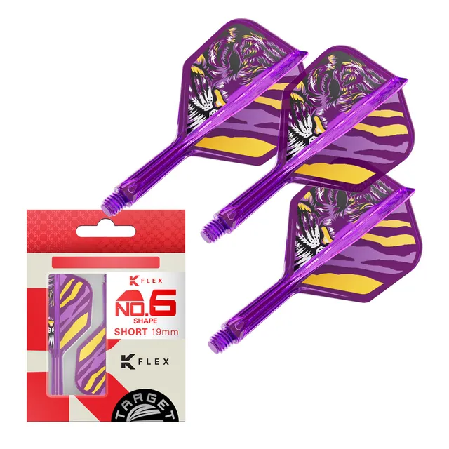 target-k-flex-endeavour-no-6-flights-short-19mm-tiger-3er image 1