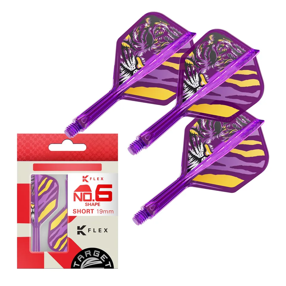 target-k-flex-endeavour-no-6-flights-short-19mm-tiger-3er image 1