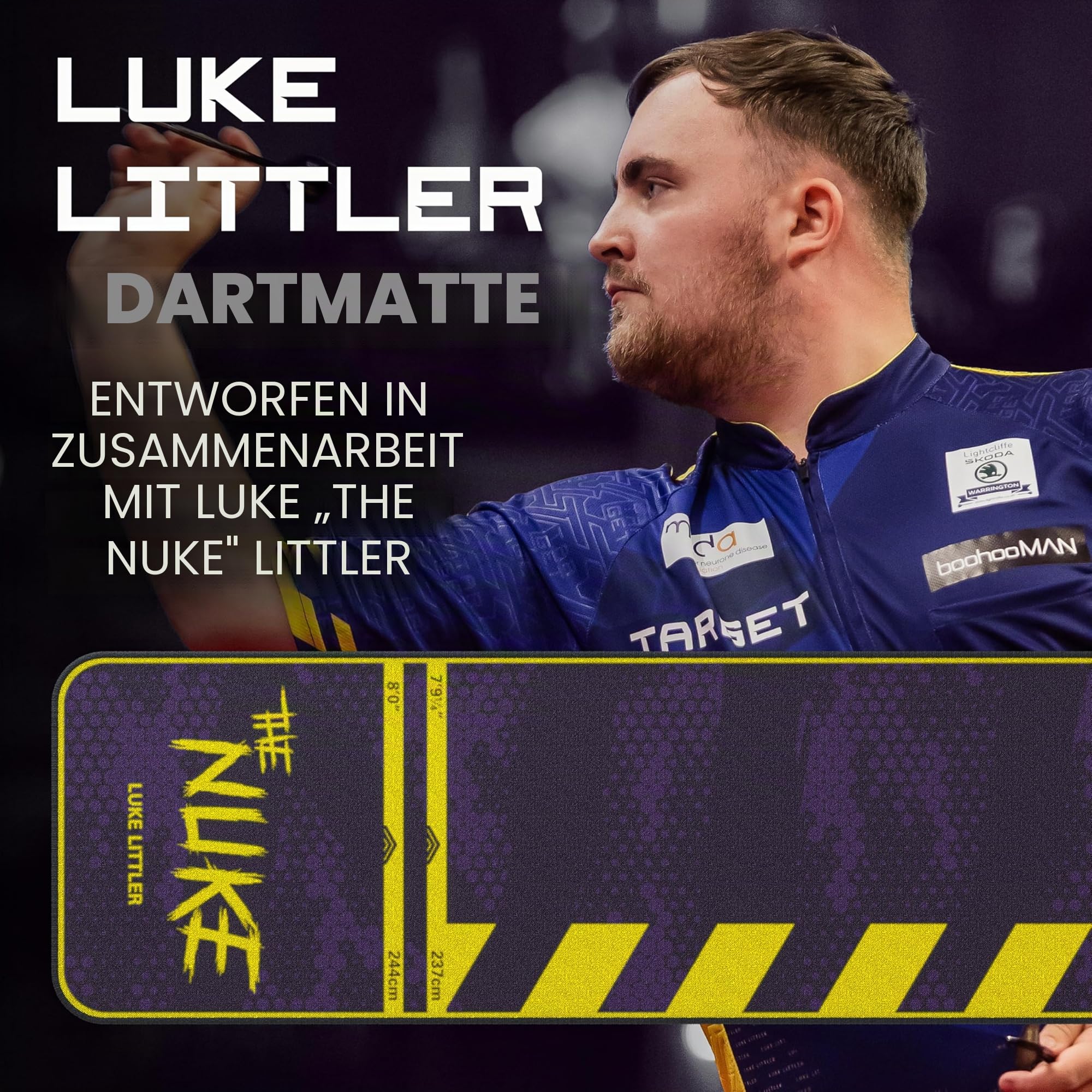 target-luke-littler-dartmatte-the-nuke-oche-matte image 3