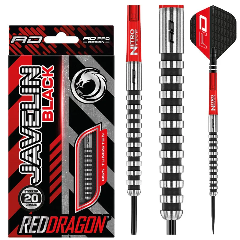 red-dragon-javelin-black-steeldarts-ring-grip-54-6-mm image 1