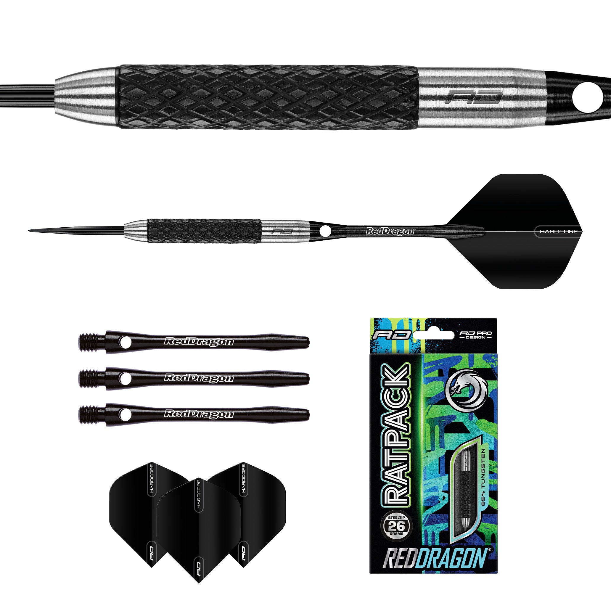 red-dragon-rat-pack-rat-1-steeldart-26g-grip-stahlspitze image 5