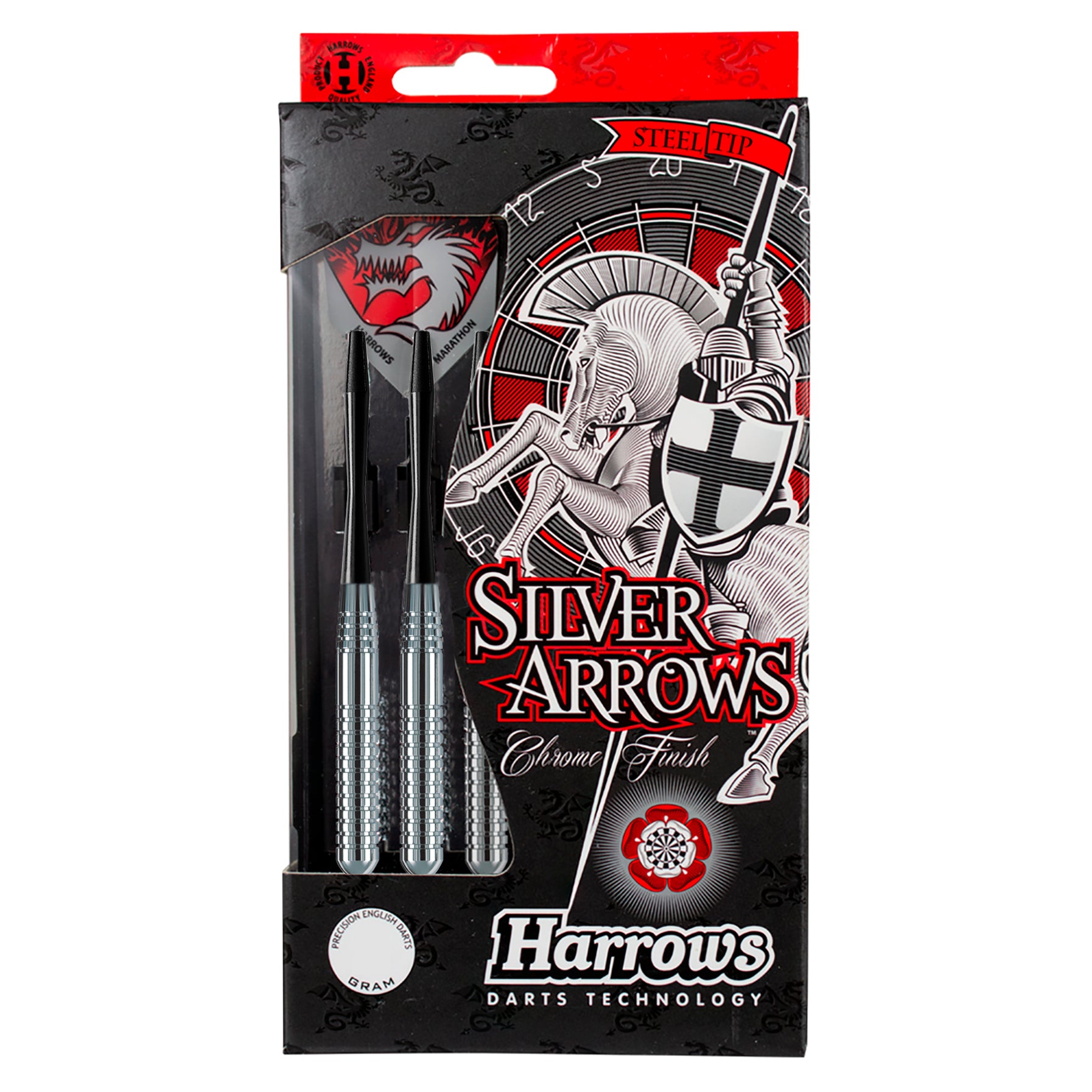 harrows-silver-arrows-ringed-steeldarts-22gr-messing-silber image 5