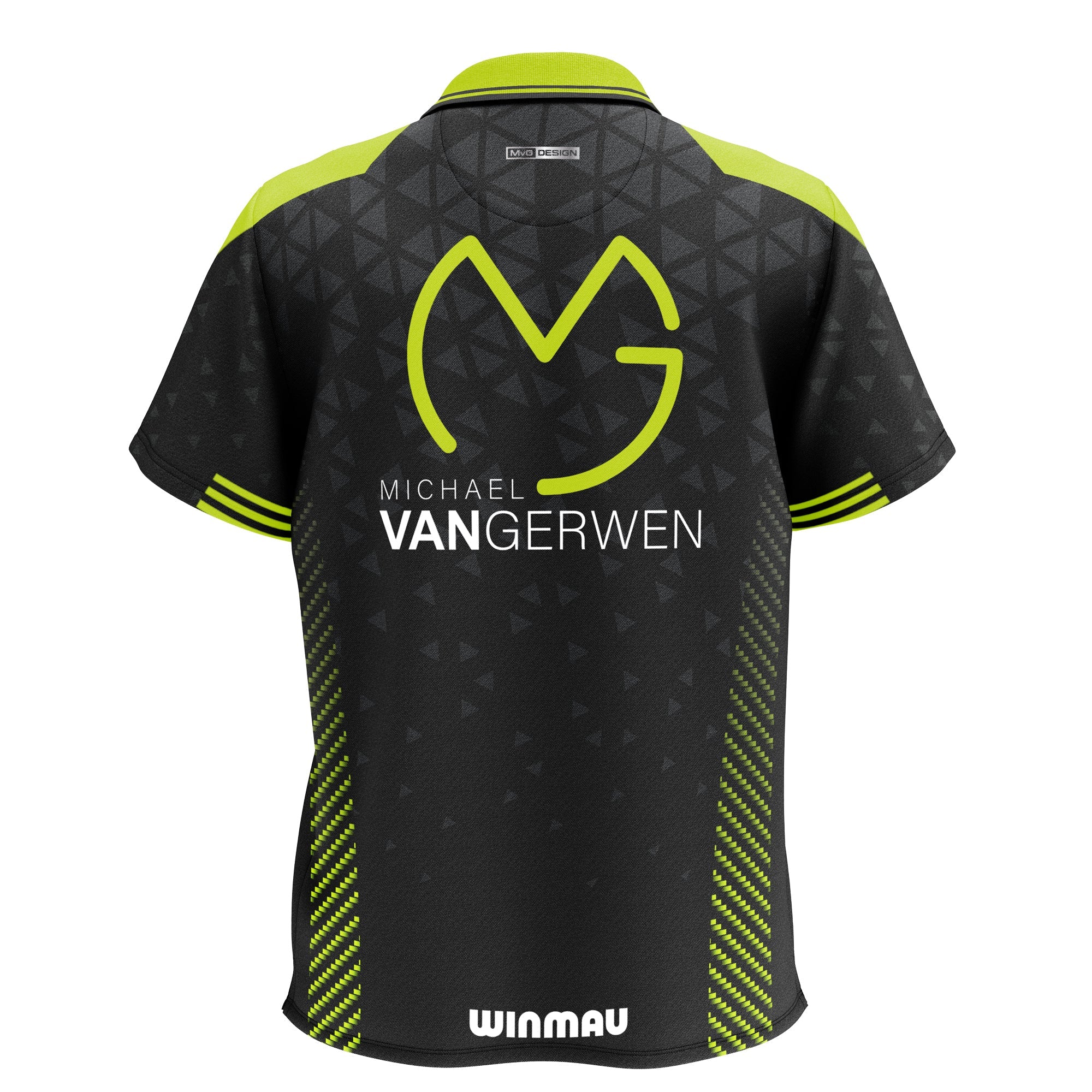 winmau-mvg-tour-poloshirt-gr-n-schwarz-xl-performance image 2