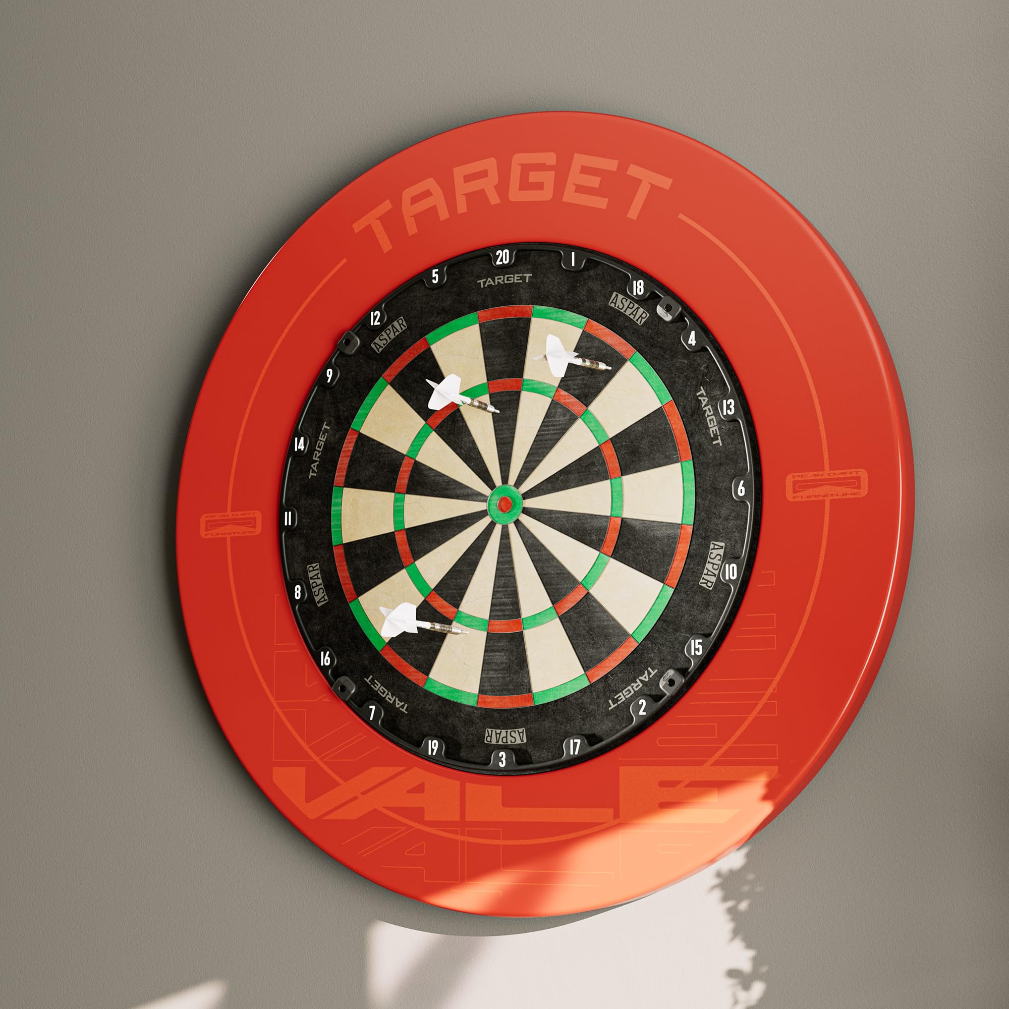 target-aspar-dartscheibe-sisal-turniergr-e-mit-zahlenring image 6