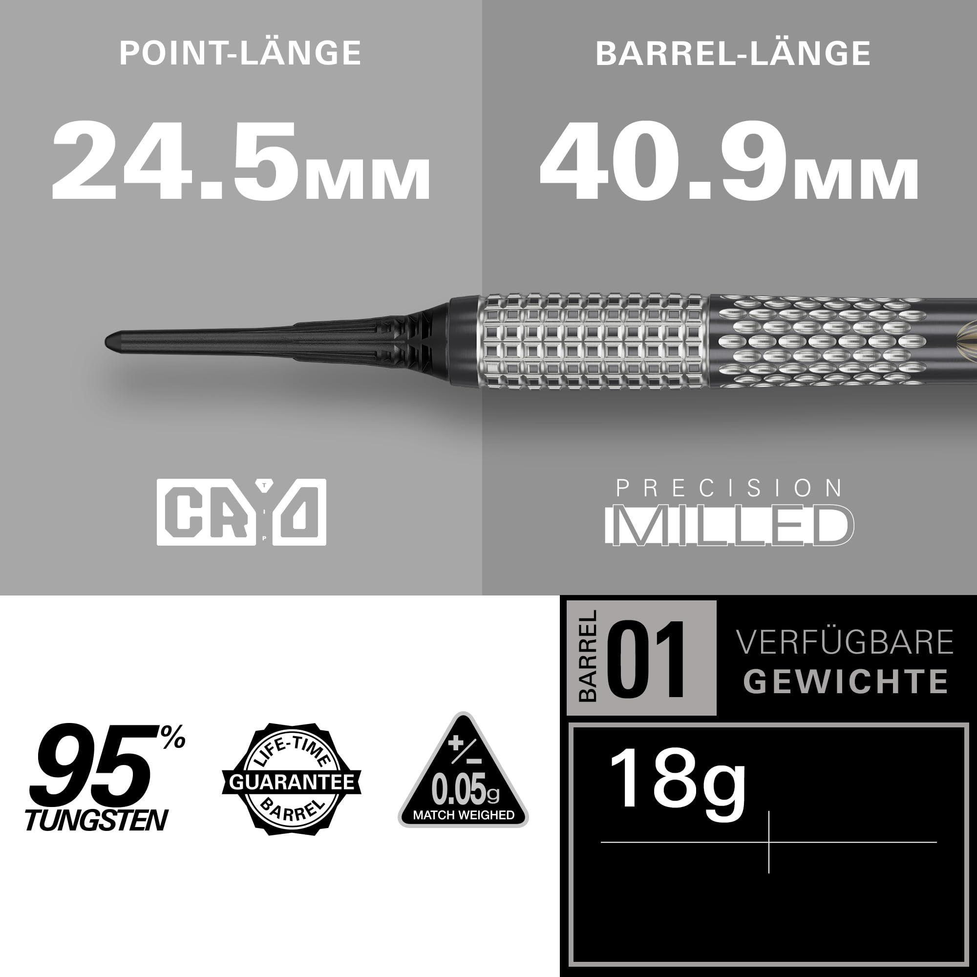 target-stephen-bunting-g5-void-softdarts-18g image 3