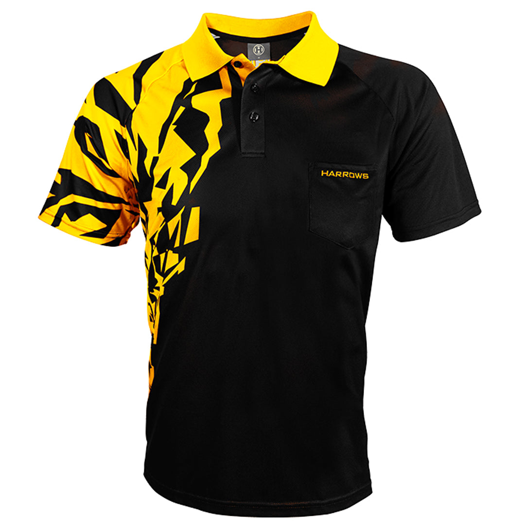 harrows-rapide-dartshirt-gr-n-gr-l-atmungsaktiv image 3