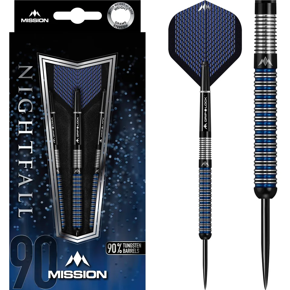 mission-nightfall-m1-steeldarts-23g-straight-ring-schwarz-blau image 1
