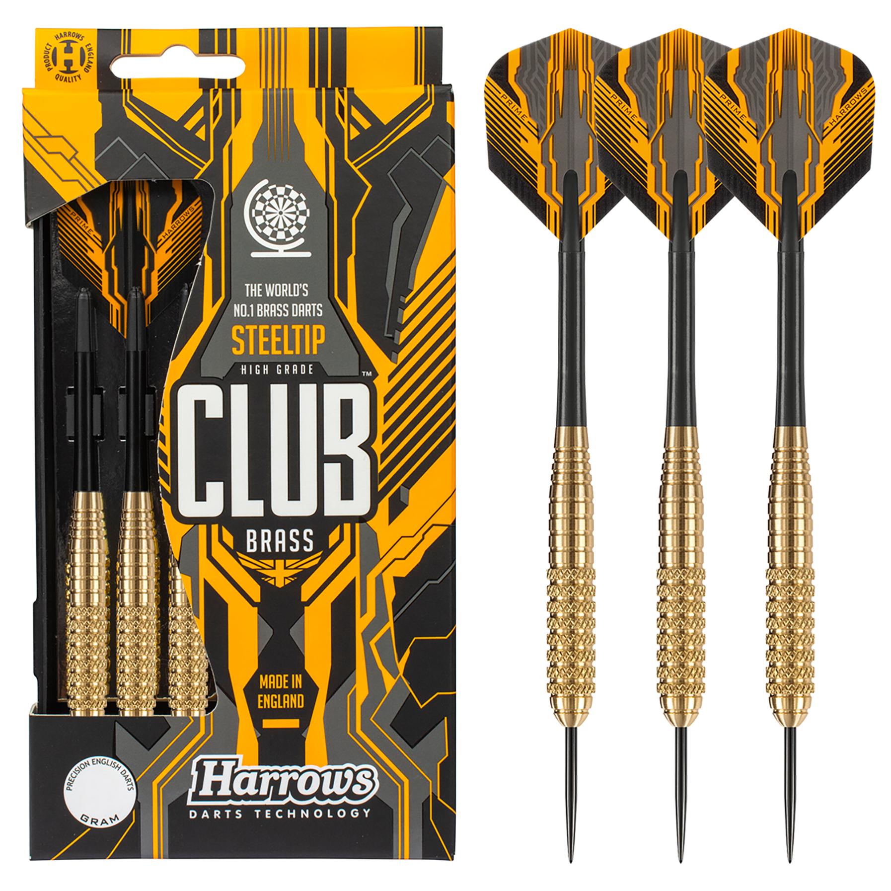 harrows-club-brass-steeldarts-25g-messing-set image 1