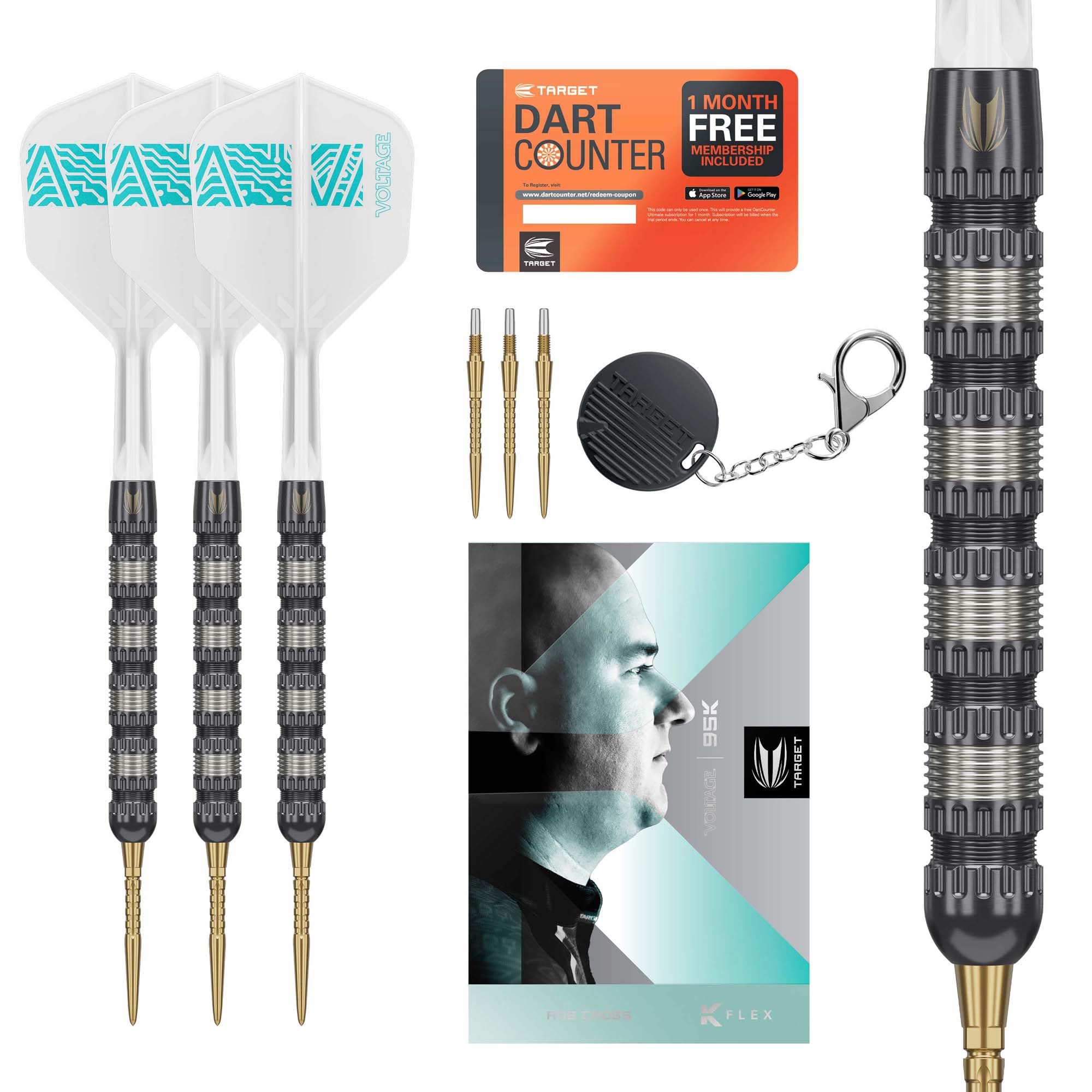 target-rob-cross-95k-steeldart-21g-k-flex-swiss-point image 7