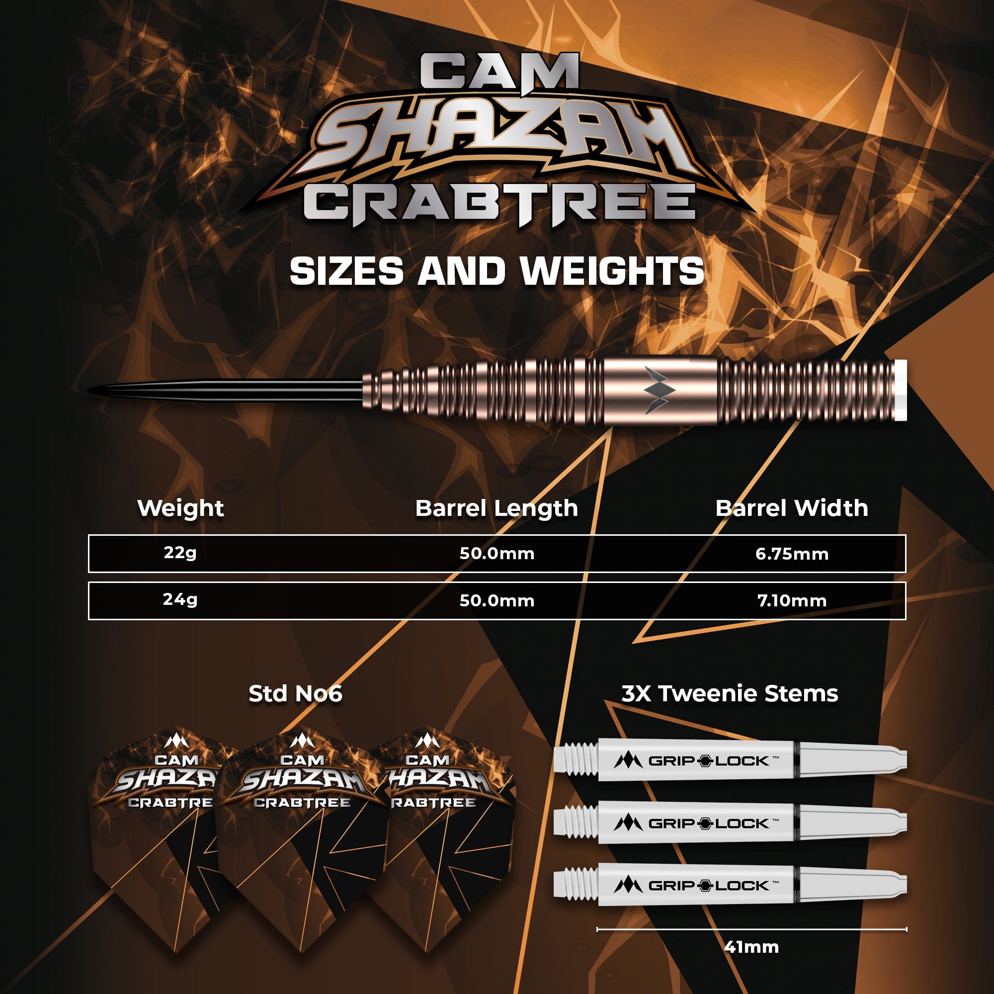 mission-cam-crabtree-v2-steeldart-22g-95-tungsten image 5