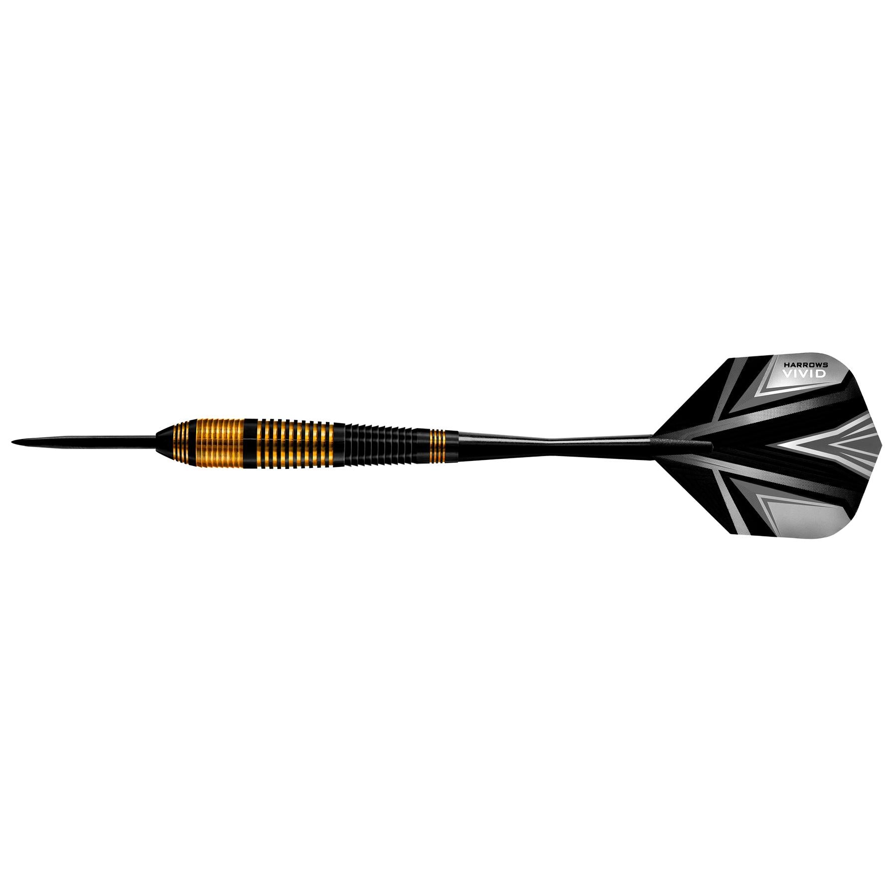 harrows-vivid-brass-black-steeldarts-23gr-messing image 6