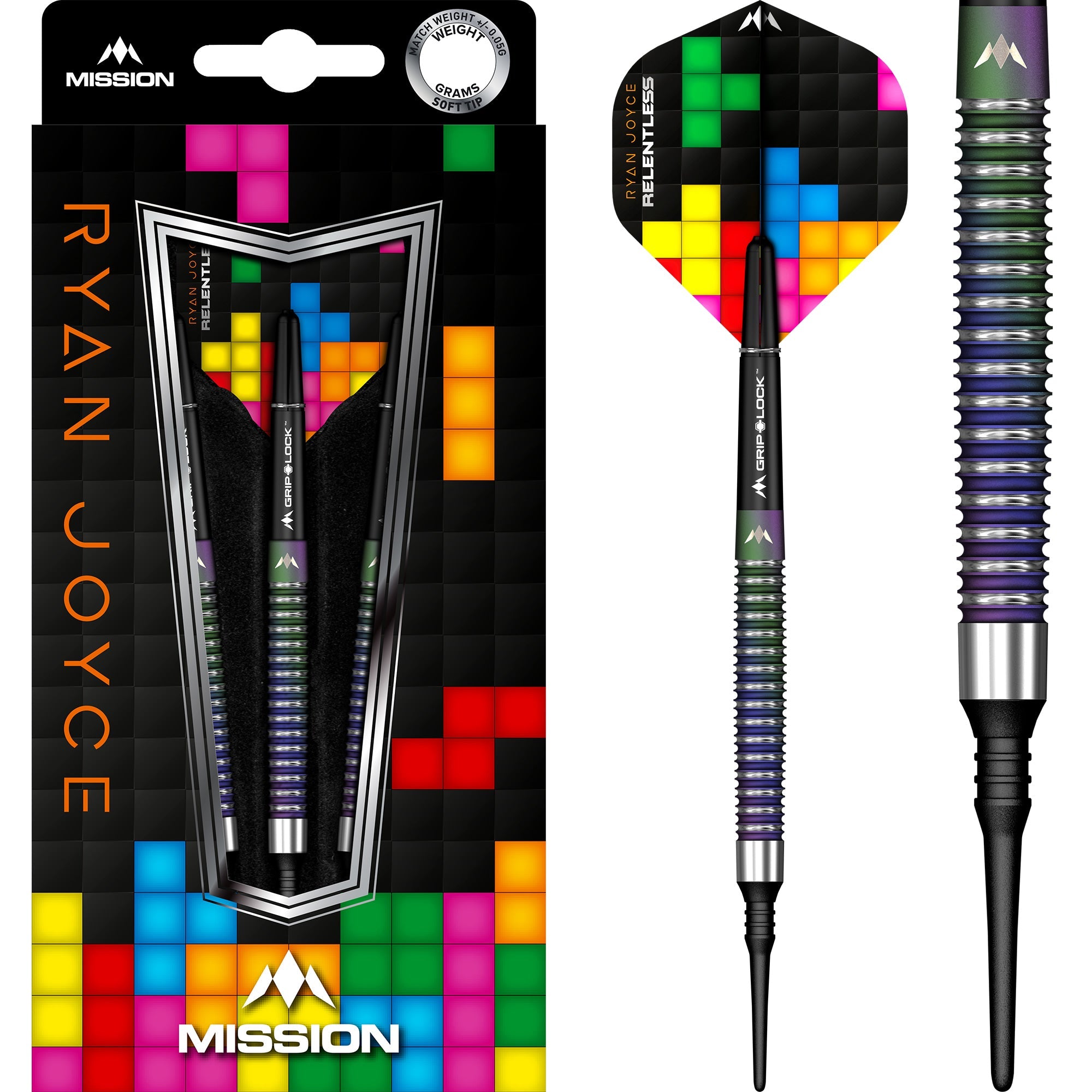 mission-ryan-joyce-softdarts-95-tungsten-coral-21g image 1