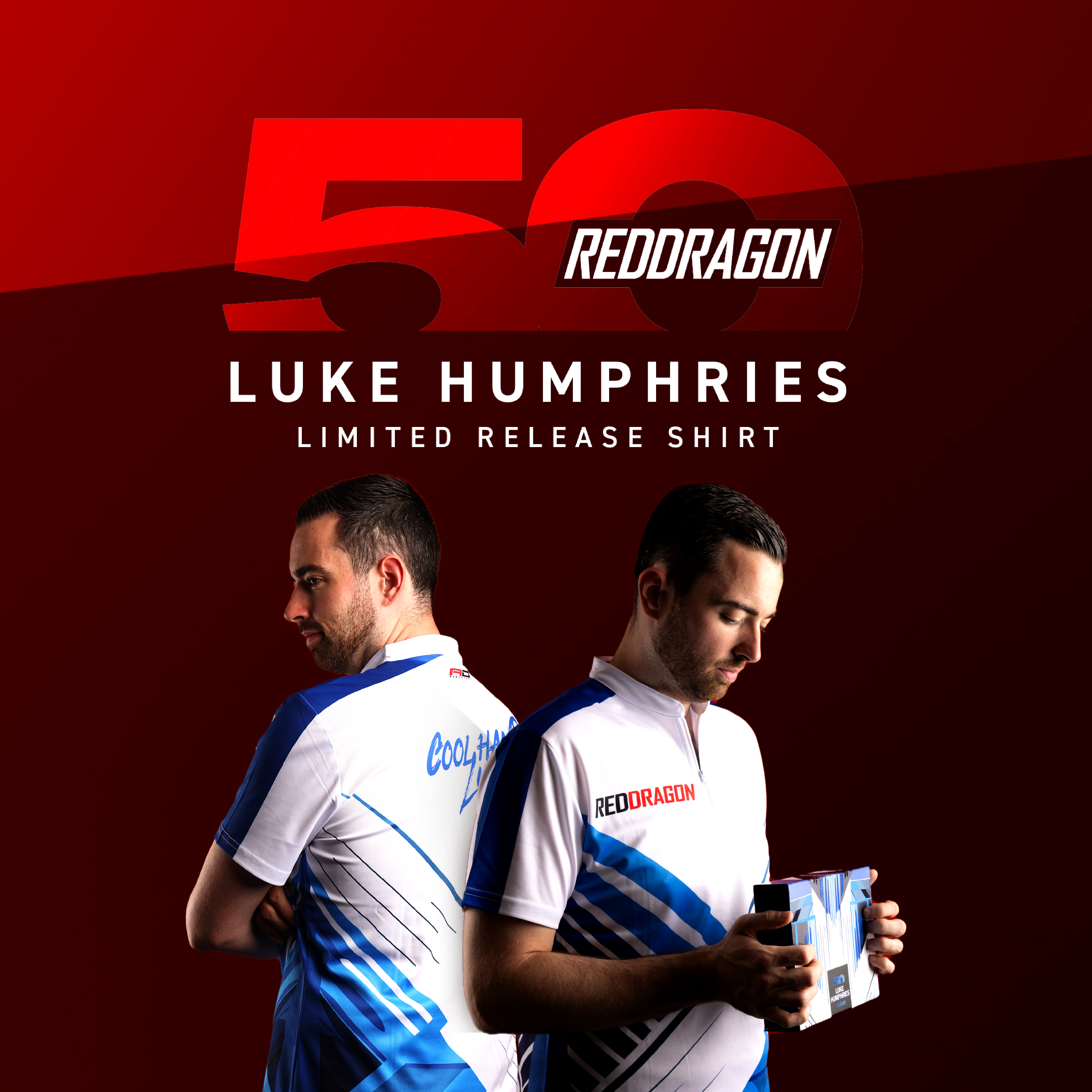 red-dragon-luke-humphries-tour-polo-limited-edition-gr-l image 3