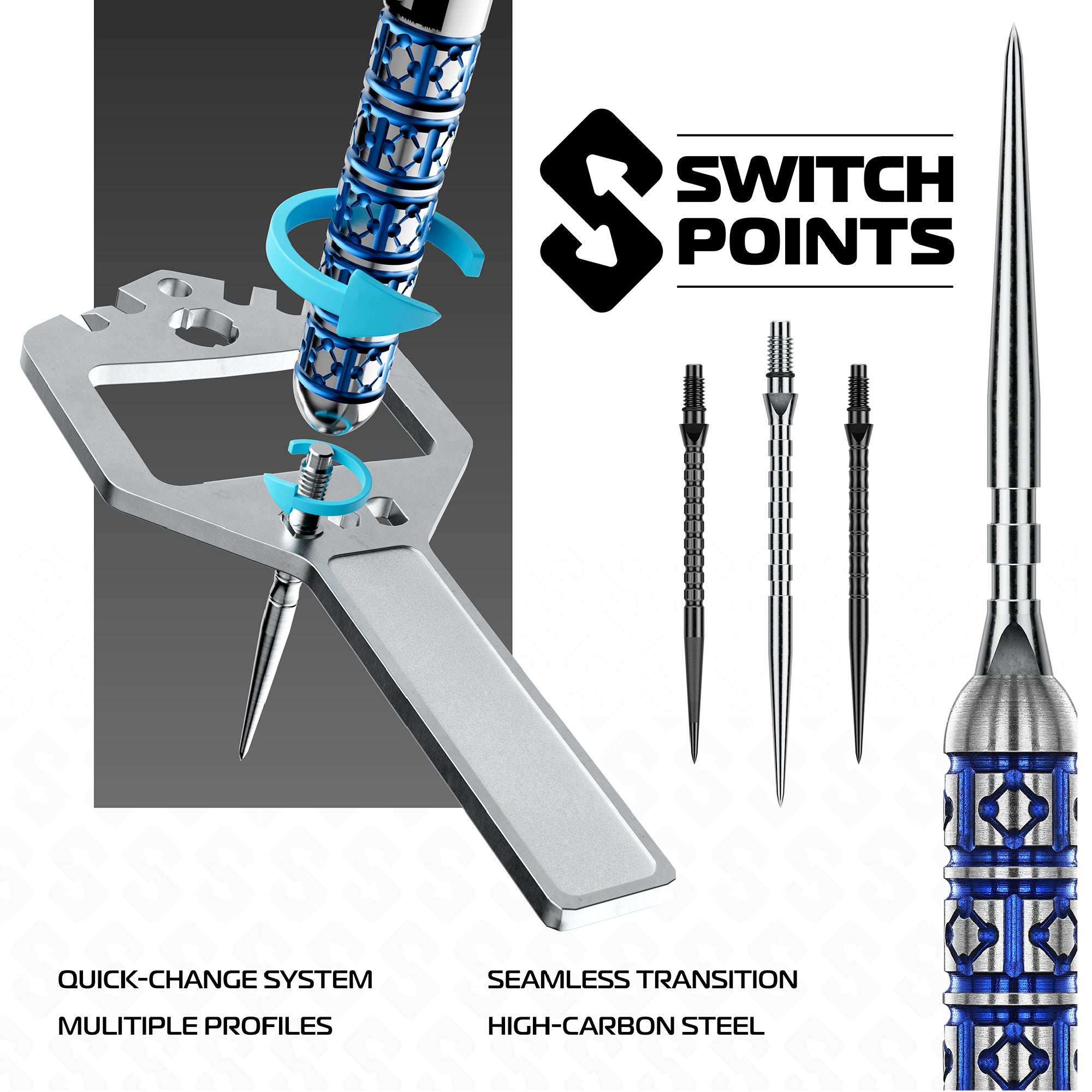 winmau-exact-switch-multifunktionswerkzeug-stahl image 2
