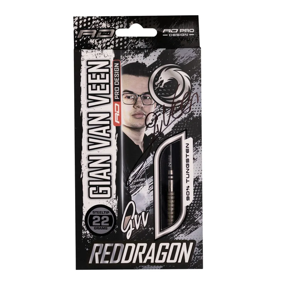 red-dragon-gian-van-veen-tour-edition-steeldarts-signiert image 1