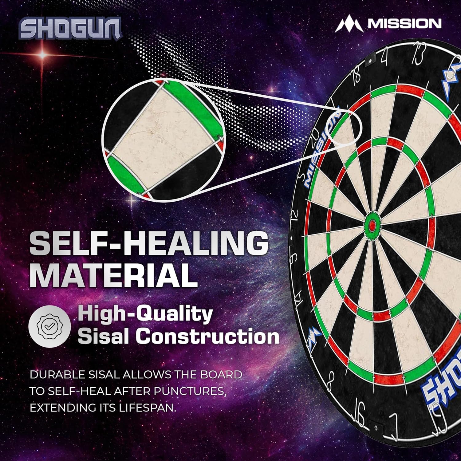 mission-samurai-shogun-dartscheibe-set-sisal-mit-6-darts image 8