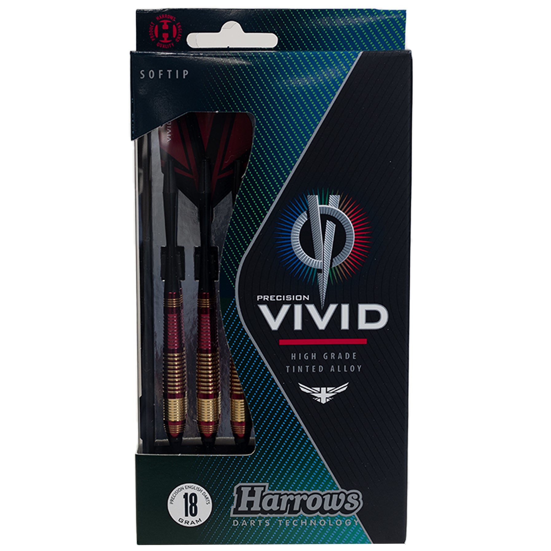 harrows-vivid-brass-softdarts-18g-rot image 4