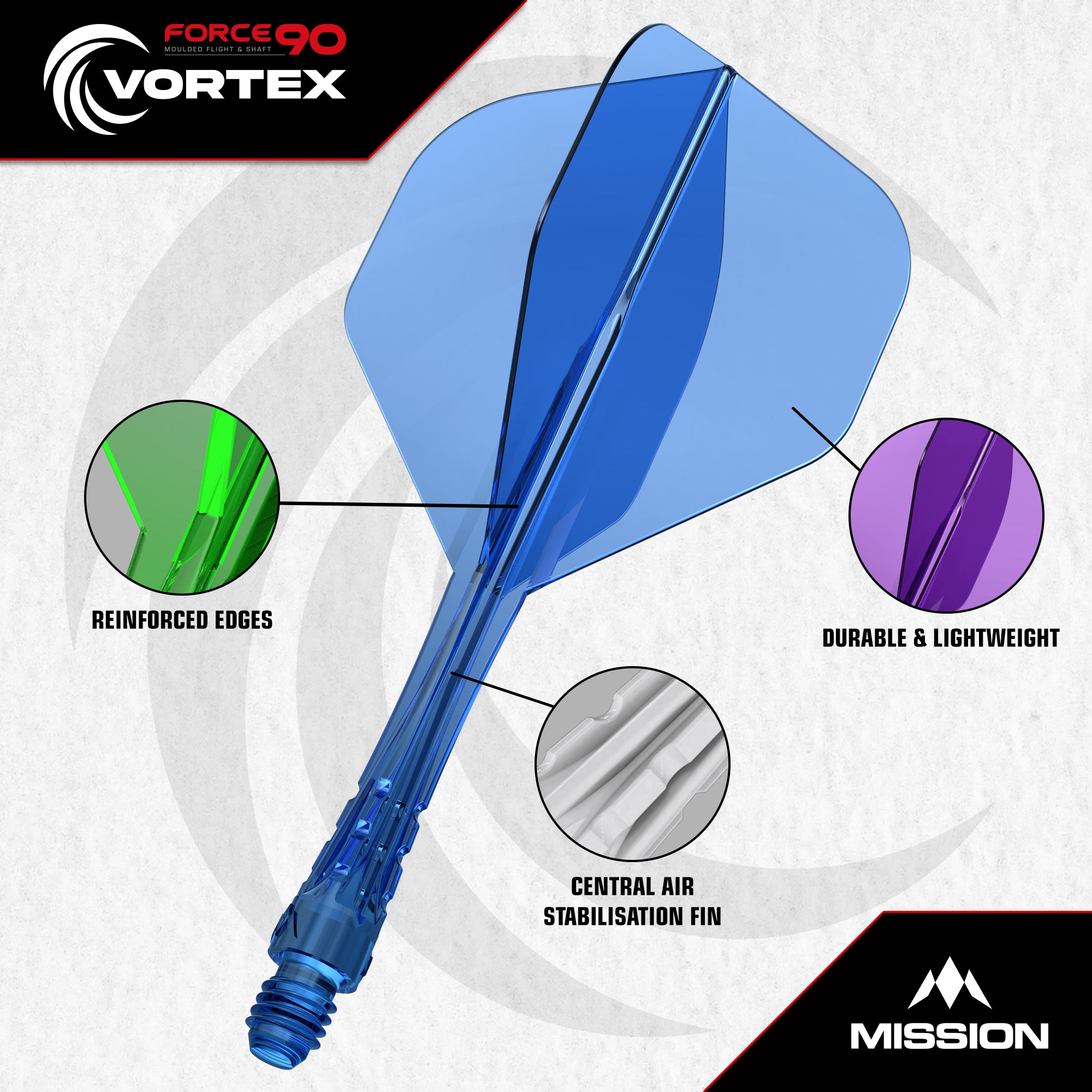 mission-force-90-vortex-standard-no2-clear-blue-tweenie image 4