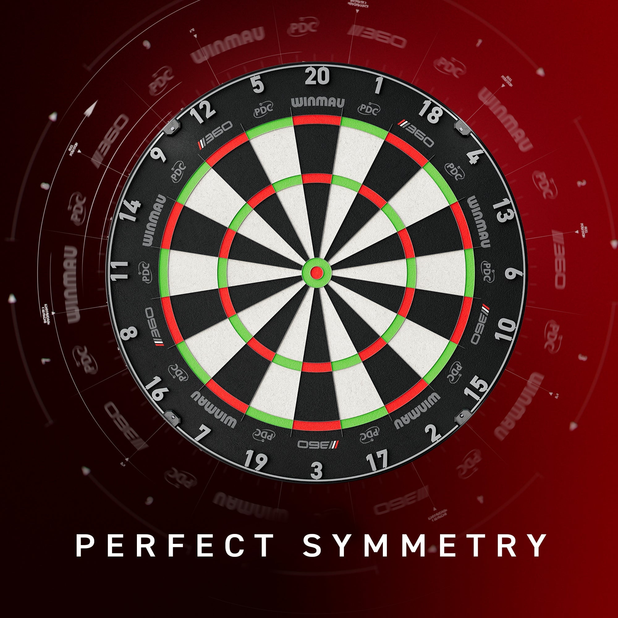 winmau-blade-360-triple-core-dartscheibe-bristle-pdc image 3