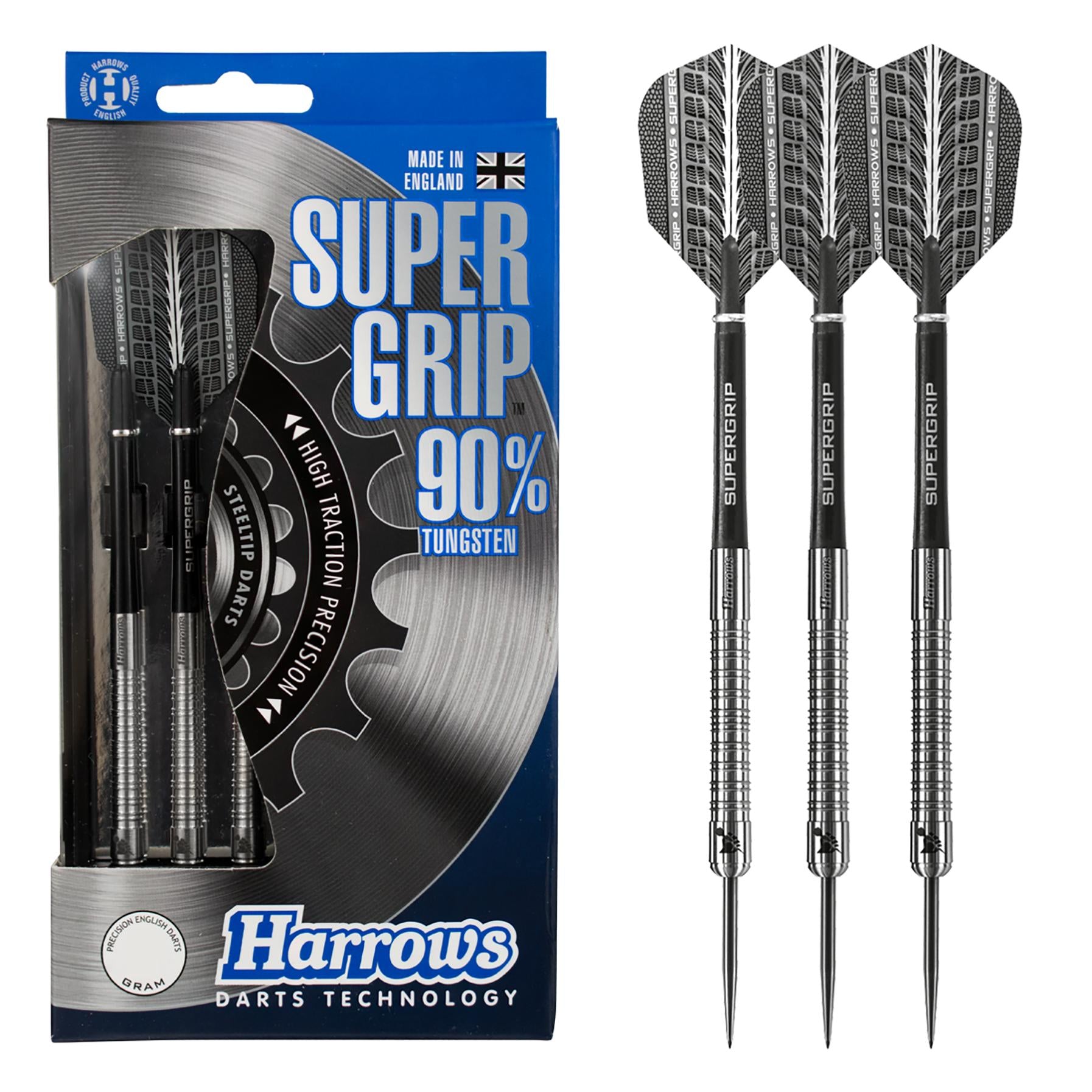 harrows-supergrip-90-steeldarts-23g-starker-grip image 1