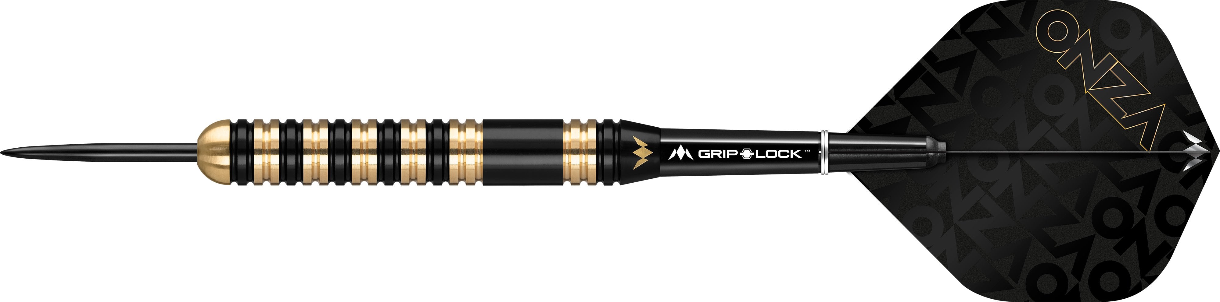 mission-onza-m3-steeldart-23g-messing-schwarz-gold image 2