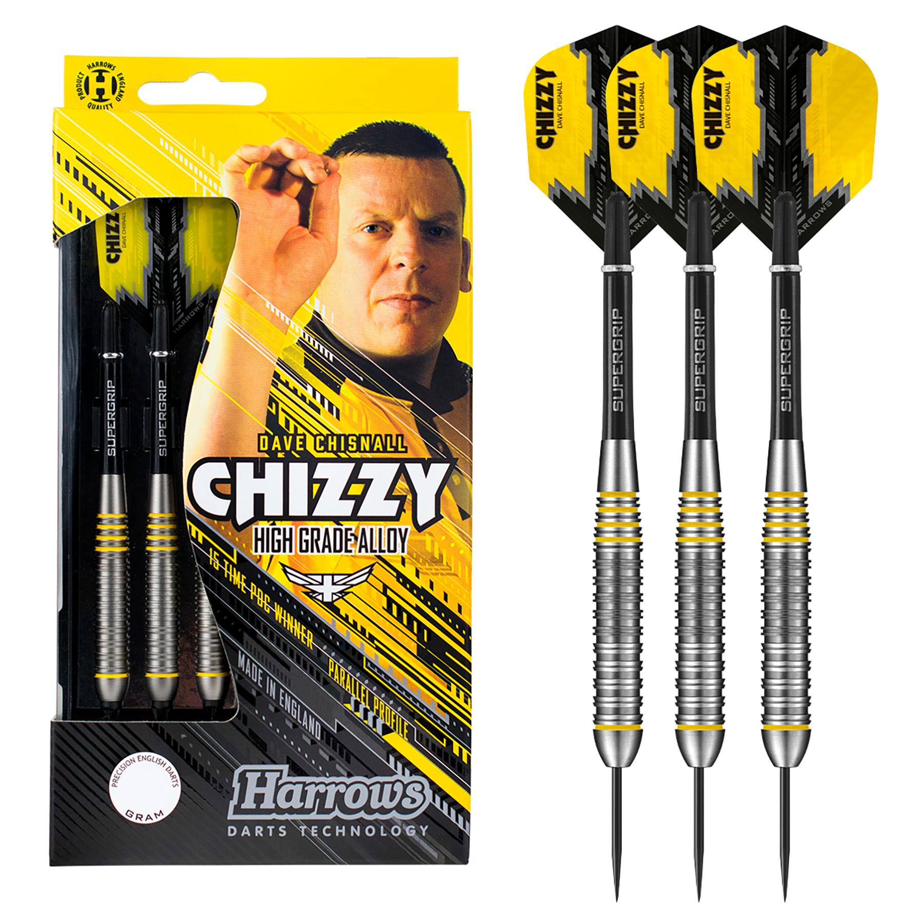 harrows-chizzy-high-grade-alloy-steeldarts-23g-tungsten-look image 1