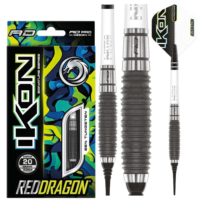 red-dragon-ikon-1-3-softdarts-18g-tungsten-grip image 1