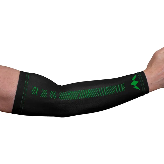 mission-reach-reflex-arm-sleeves-schwarz-gr-n-paar-stulpen image 1