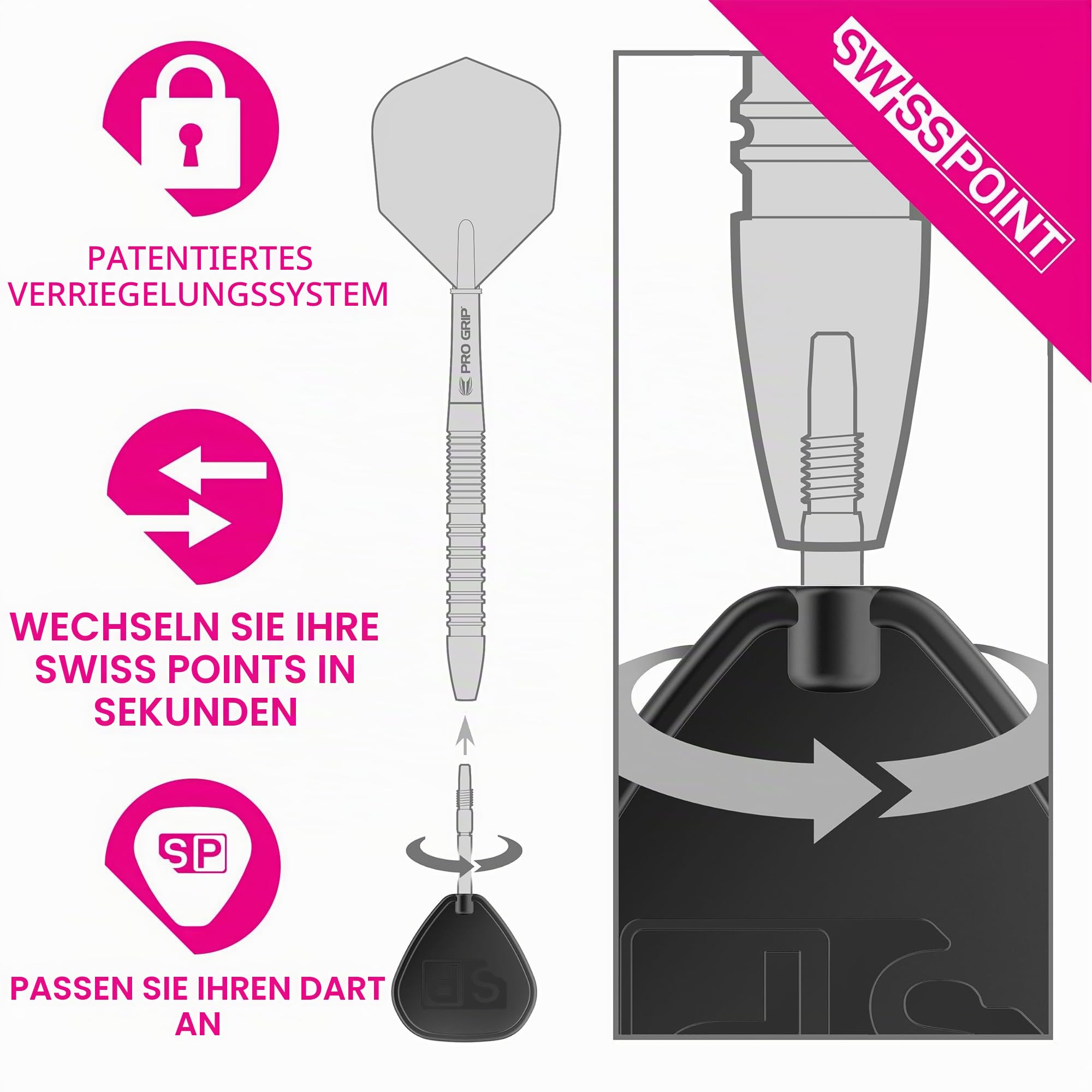 target-swiss-storm-onyx-wechselspitzen-schwarz-30mm-3er image 5