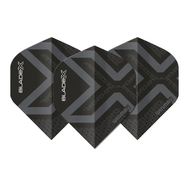 winmau-prism-blade-x-delta-flights-standard-schwarz-3-stk image 1