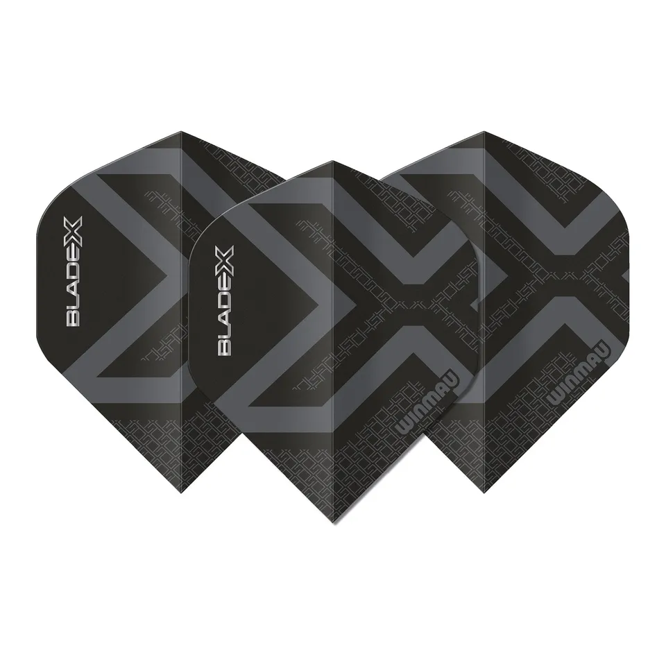 winmau-prism-blade-x-delta-flights-standard-schwarz-3-stk image 1