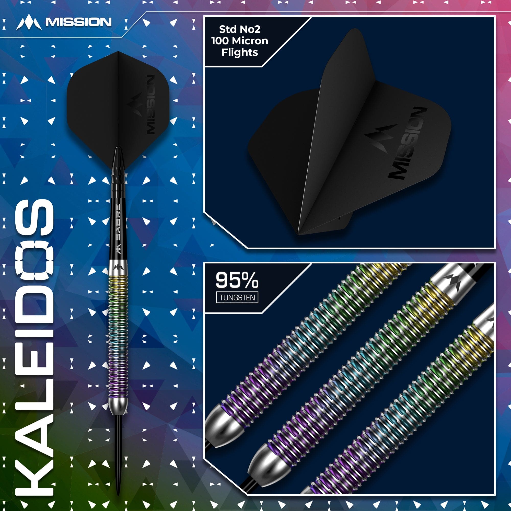 mission-kaleidos-23g-steeldart-95-tungsten-coral image 6