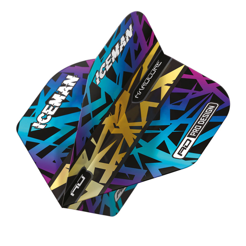 red-dragon-gerwyn-price-rainbow-gold-flights-9er-set-100-mikron image 1