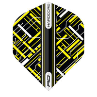 red-dragon-hardcore-black-yellow-dartflights-12er-pack-standard image 3