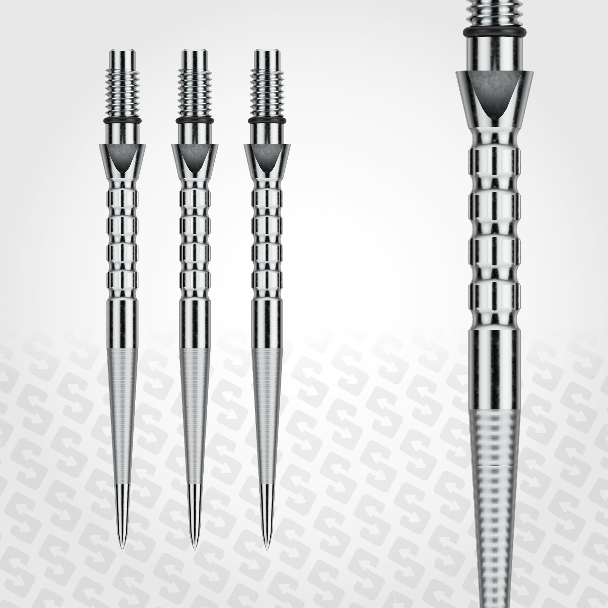 winmau-switch-point-spitzen-kette-silber-26-mm-effekt image 4