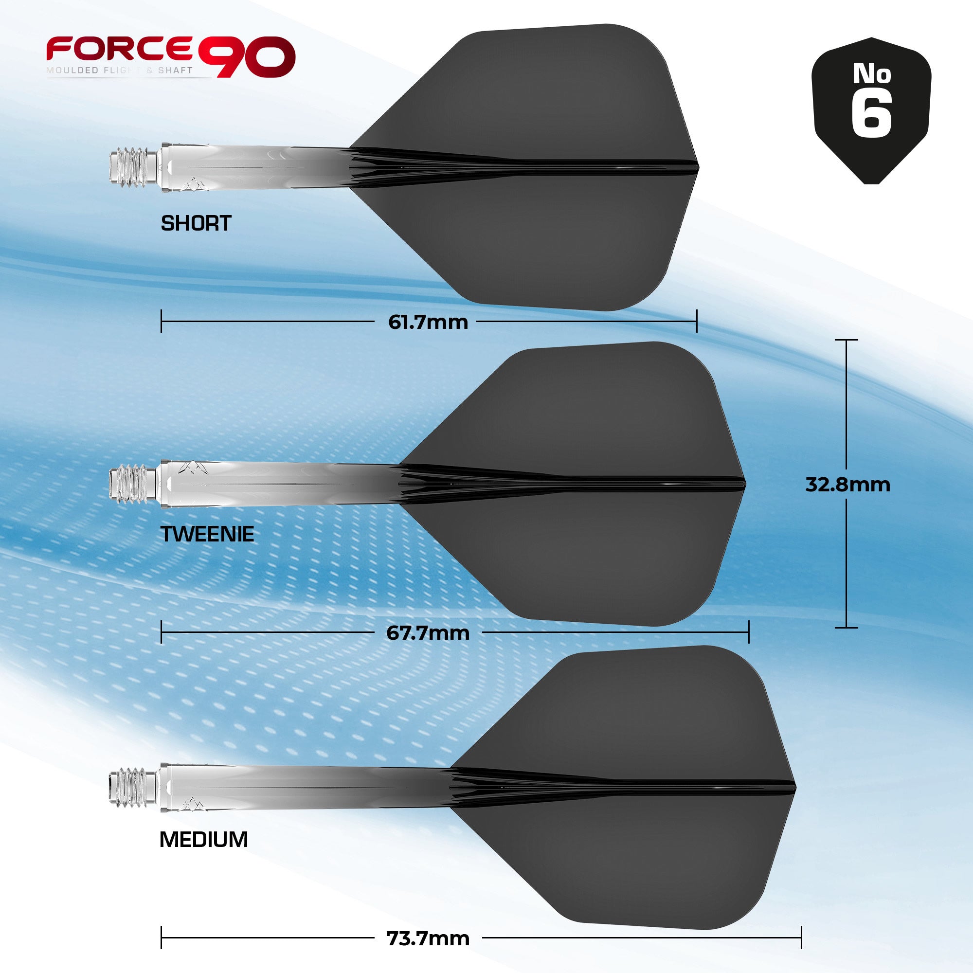 mission-force-90-gradient-flights-schaft-medium-schwarz image 4