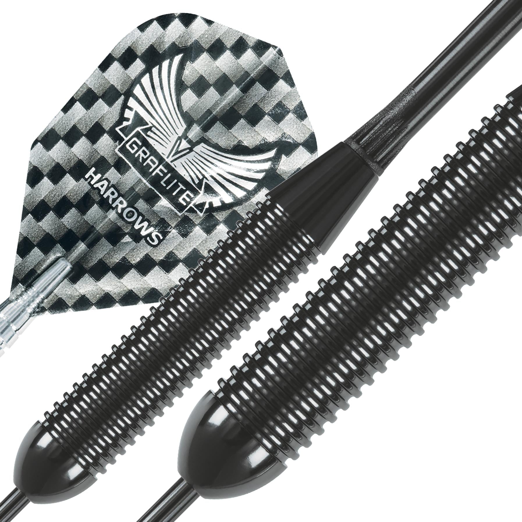 harrows-black-arrow-steeldarts-24gr-messing-stahlspitze image 3