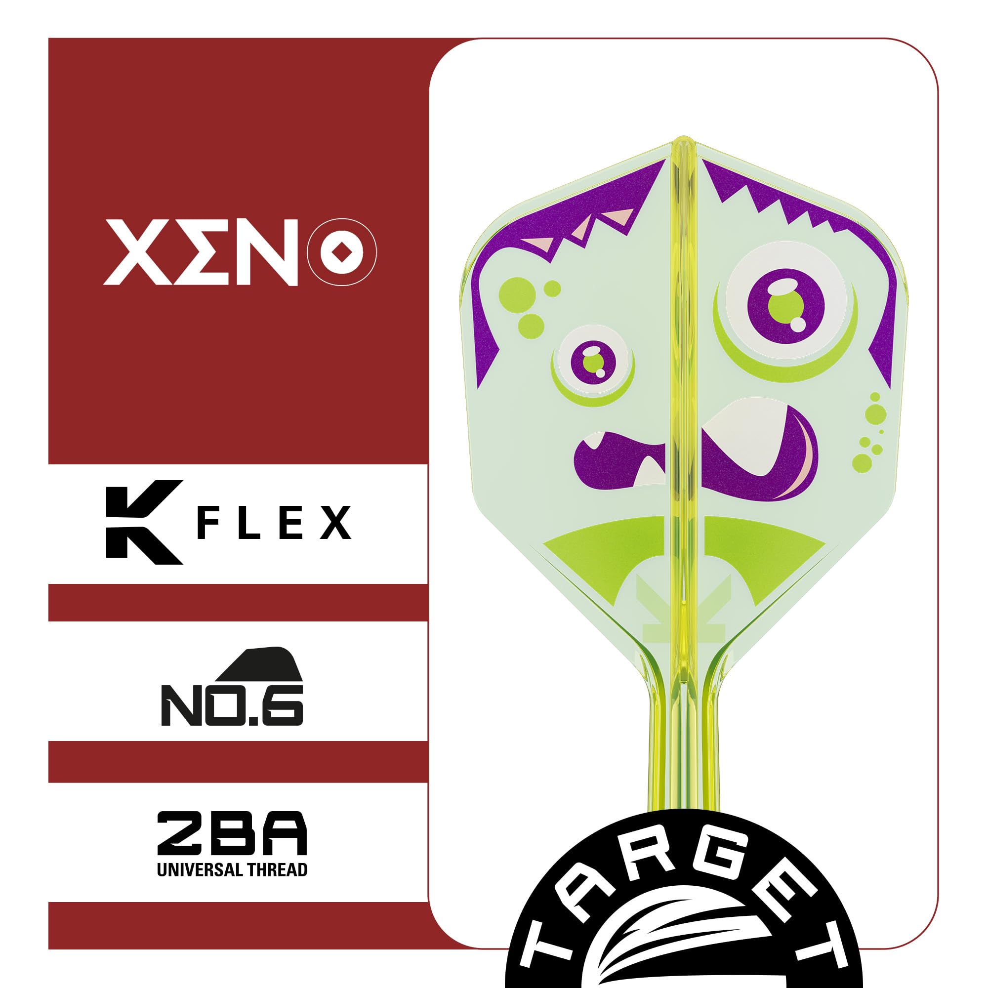 target-k-flex-xeno-flights-no-6-medium-33mm-3-st-ck image 5