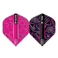 red-dragon-hardcore-yin-yang-flights-schwarz-pink-9-st-ck image 6