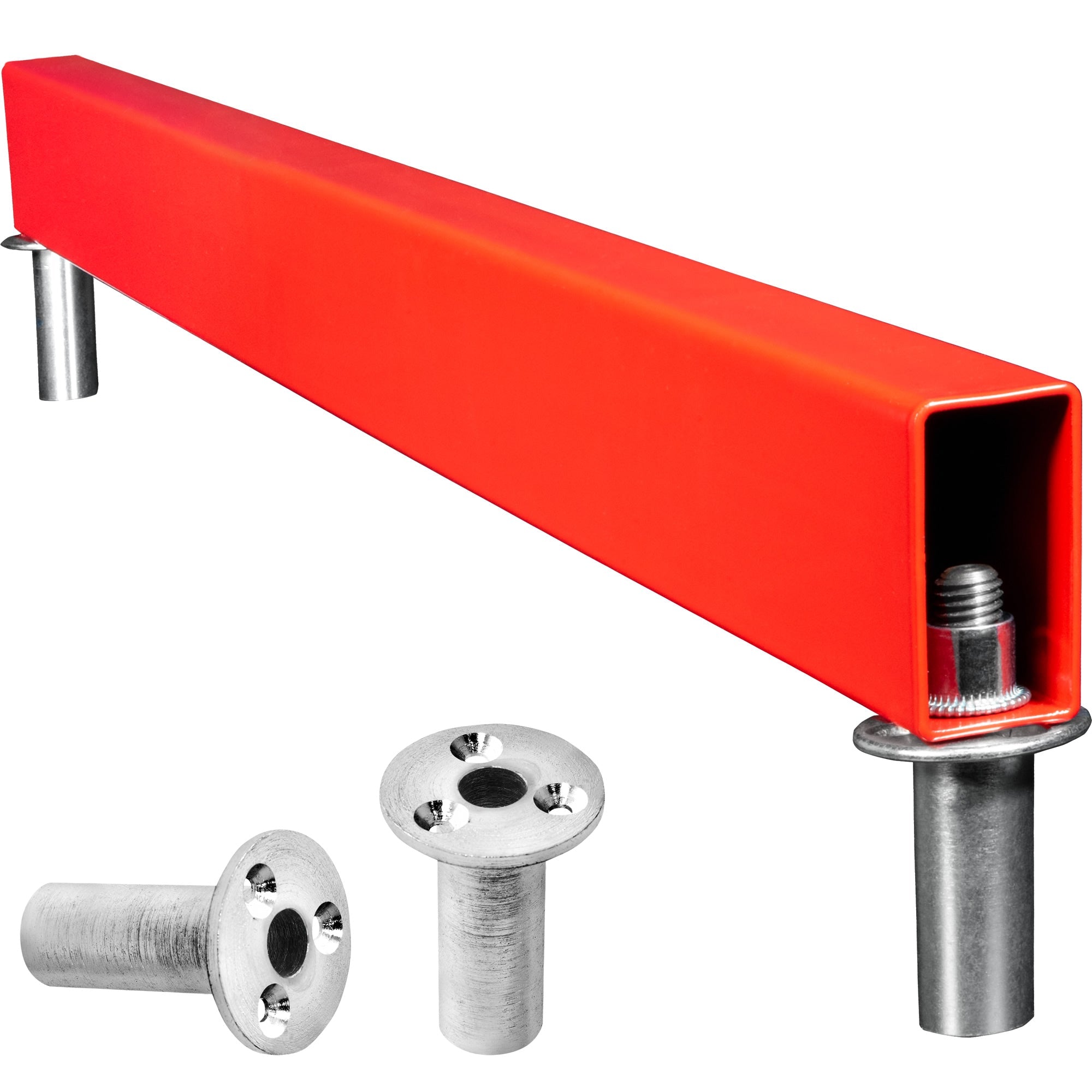 mission-samurai-pro-raised-steel-oche-rot-mit-bodenhalterung image 4