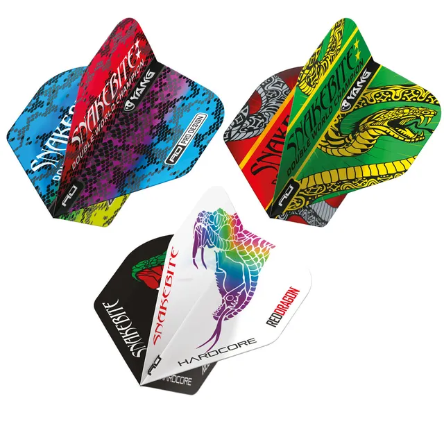 red-dragon-peter-wright-snakebite-yin-yang-flights-multipack-100-mikron image 1