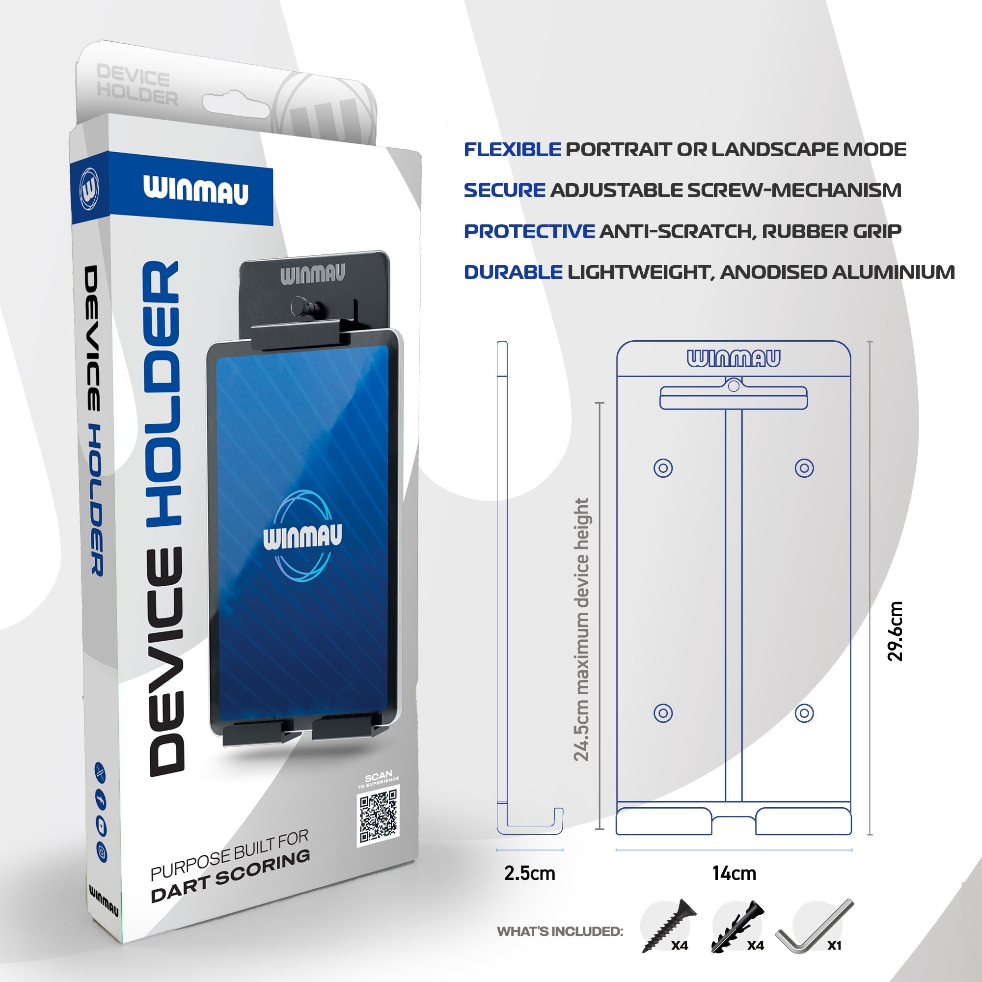 winmau-dart-dock-ger-tehalter-wand-aluminium image 6