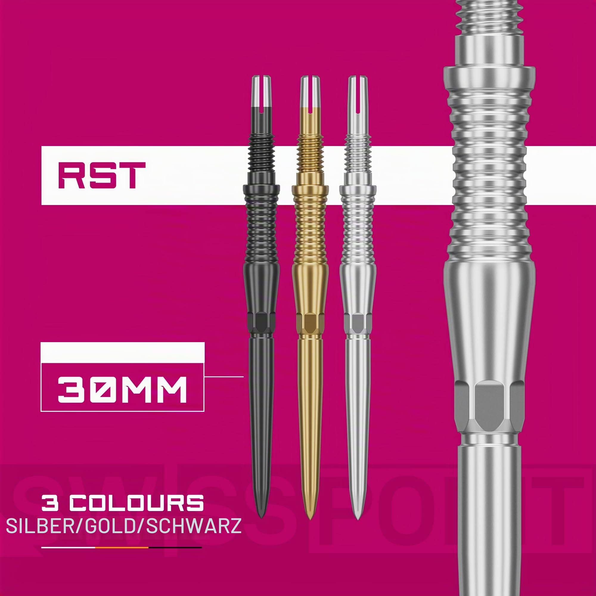 target-swiss-point-storm-rst-spitzen-gold-30mm image 5