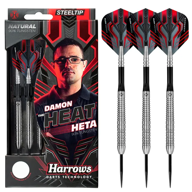 harrows-damon-heta-natural-steeldarts-23g-wolfram image 1